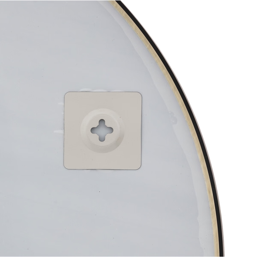 Atmosphera - Wall mirror ALICE d. 70 cm black