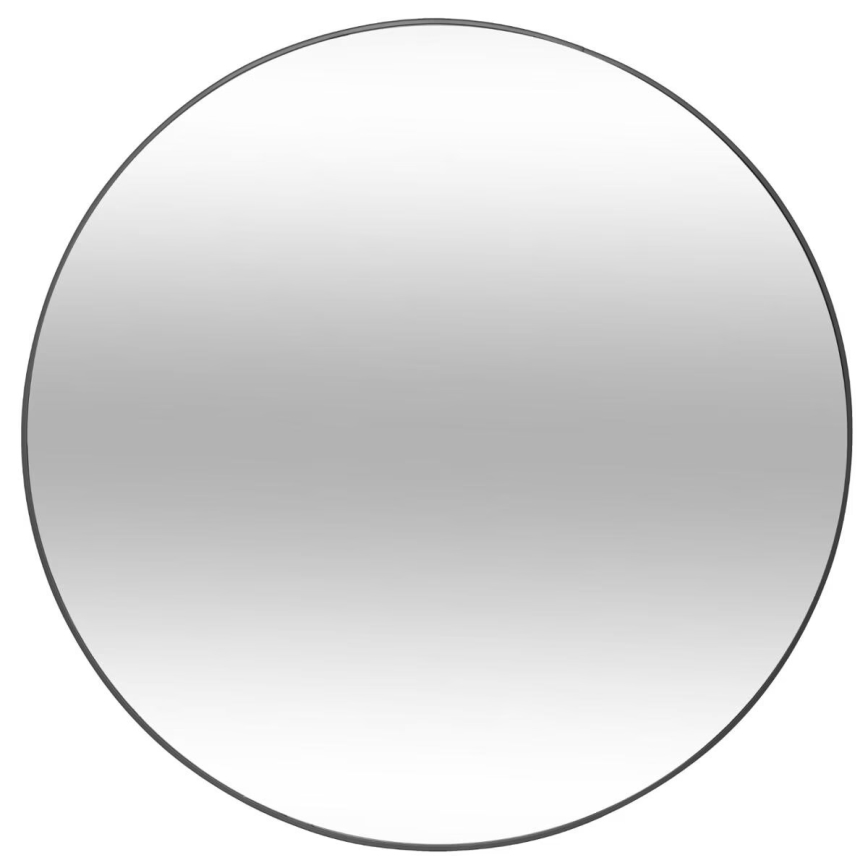 Atmosphera - Wall mirror ALICE d. 76 cm black