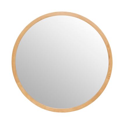 Atmosphera - Wall mirror ANGELO d. 110 cm pine