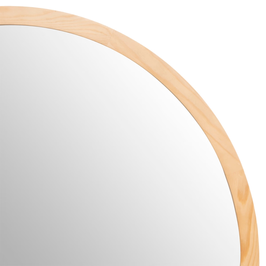 Atmosphera - Wall mirror ANGELO d. 110 cm pine