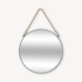 Atmosphera - Wall mirror EDEN d. 38 cm silver