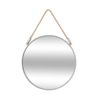 Atmosphera - Wall mirror EDEN d. 38 cm silver