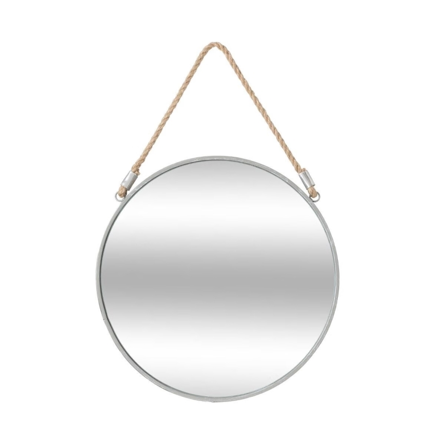 Atmosphera - Wall mirror EDEN d. 38 cm silver