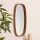 Atmosphera - Wall mirror JASNA 80x40 cm rubber tree