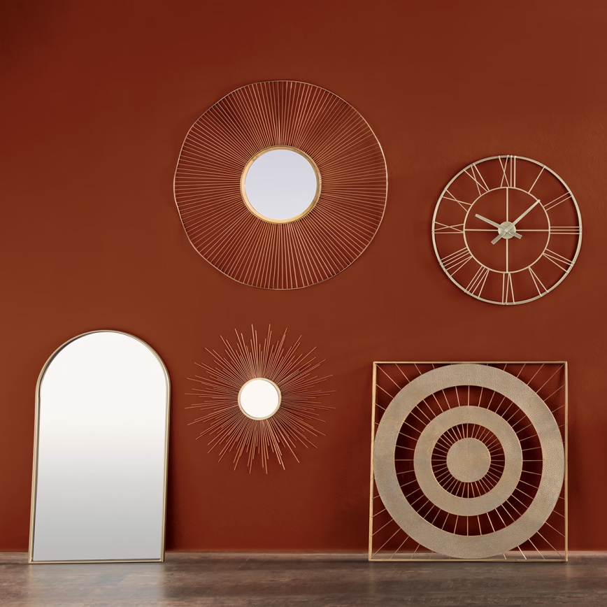 Atmosphera - Wall mirror JOYCE 106x60 cm gold