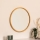 Atmosphera - Wall mirror KIM d. 55 cm rubber tree