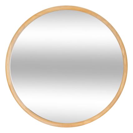Atmosphera - Wall mirror KIM d. 55 cm rubber tree