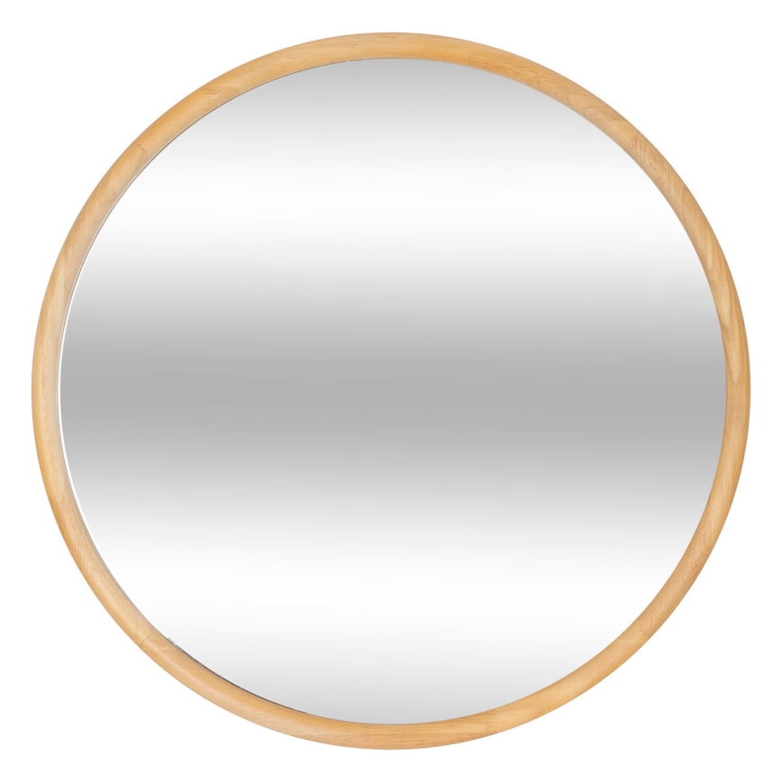 Atmosphera - Wall mirror KIM d. 55 cm rubber tree