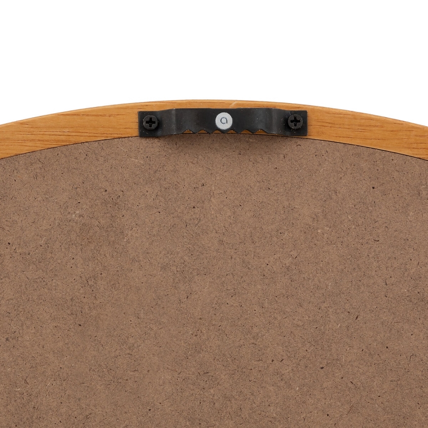 Atmosphera - Wall mirror KIM d. 55 cm rubber tree