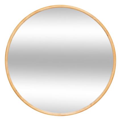 Atmosphera - Wall mirror KIM d. 75 cm rubber tree
