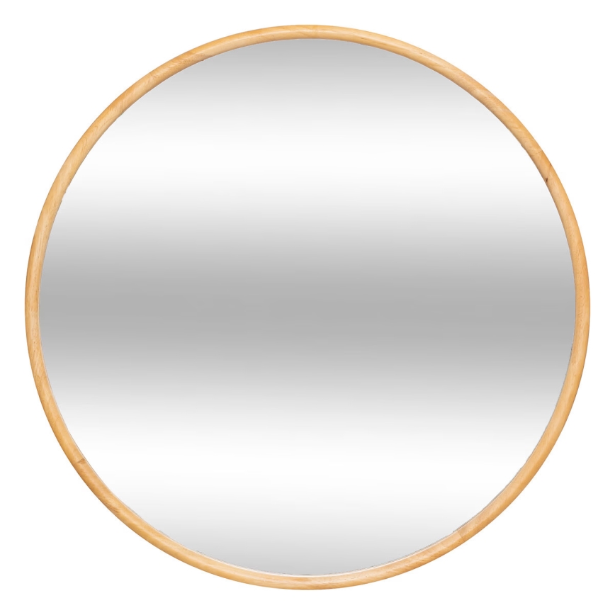 Atmosphera - Wall mirror KIM d. 75 cm rubber tree