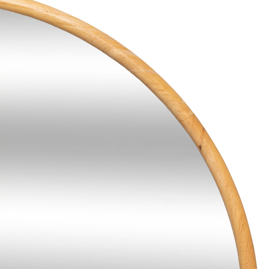 Atmosphera - Wall mirror KIM d. 75 cm rubber tree