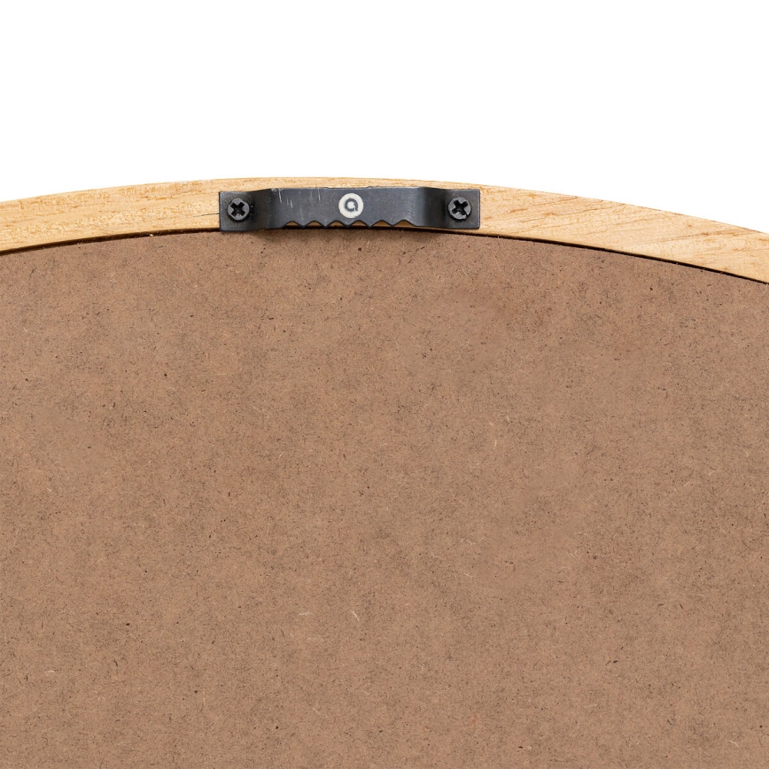 Atmosphera - Wall mirror KIM d. 75 cm rubber tree