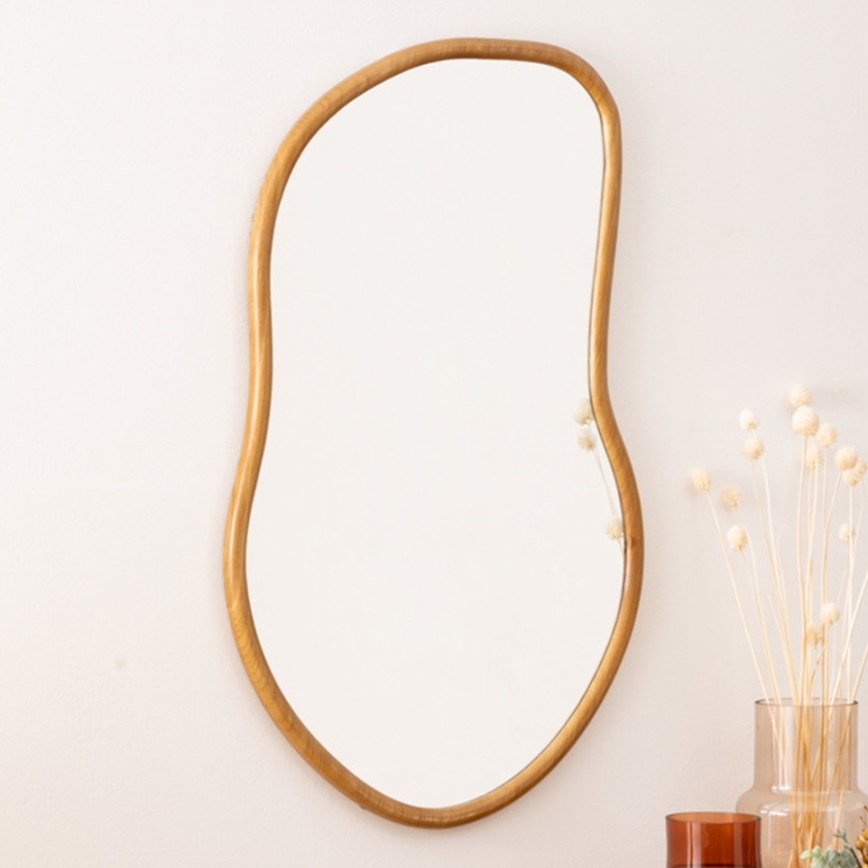 Atmosphera - Wall mirror LIVIA 75x45 cm paulownia