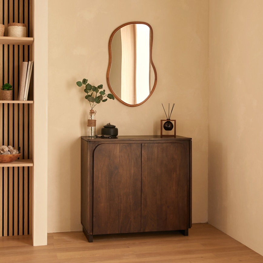Atmosphera - Wall mirror LIVIA 75x45 cm paulownia
