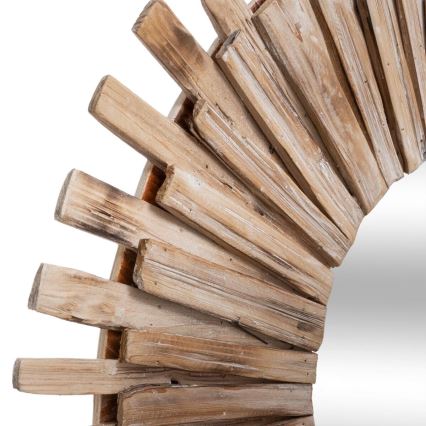 Atmosphera - Wall mirror MANON d. 88 cm fir