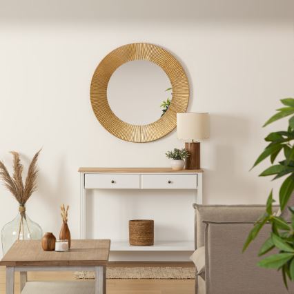 Atmosphera - Wall mirror MILDA d. 90 cm