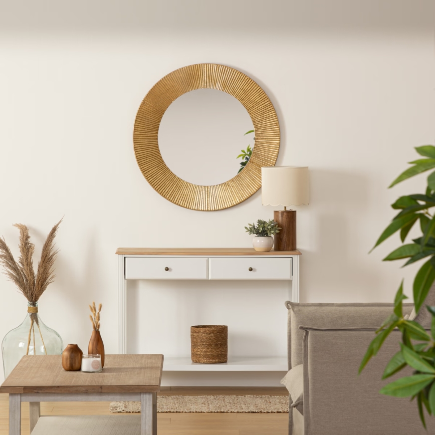 Atmosphera - Wall mirror MILDA d. 90 cm