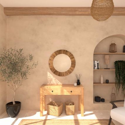 Atmosphera - Wall mirror PAMELA d. 83 cm fir