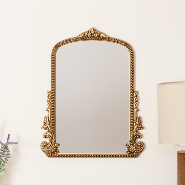 Atmosphera - Wall mirror VICTORIA 51x41 cm gold