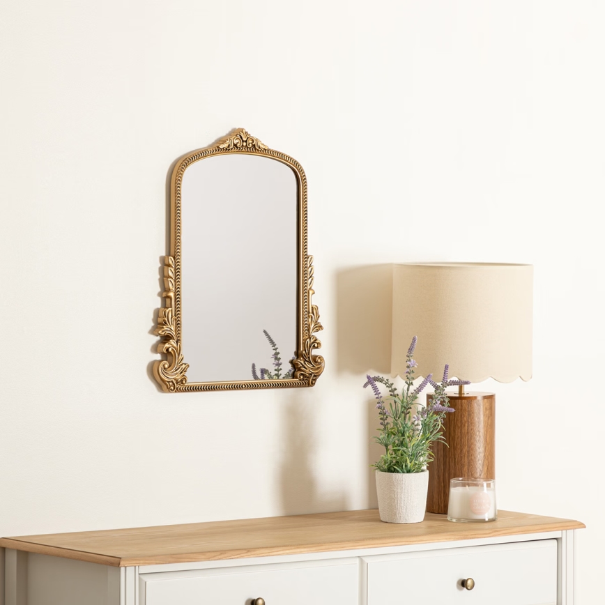Atmosphera - Wall mirror VICTORIA 51x41 cm gold