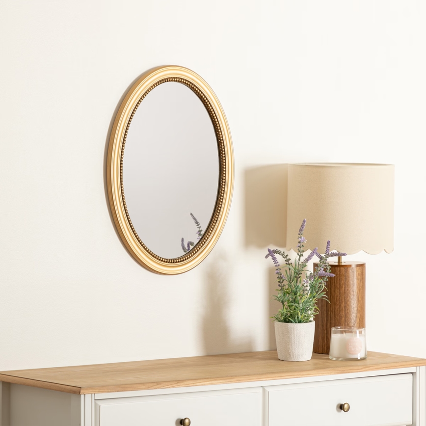 Atmosphera - Wall mirror VICTORIA 53x40 cm gold