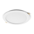 ATUEL LED Bathroom Recessed Ceiling Light, 9W, 230V, 3000K, Ø 12.8 cm, IP54
