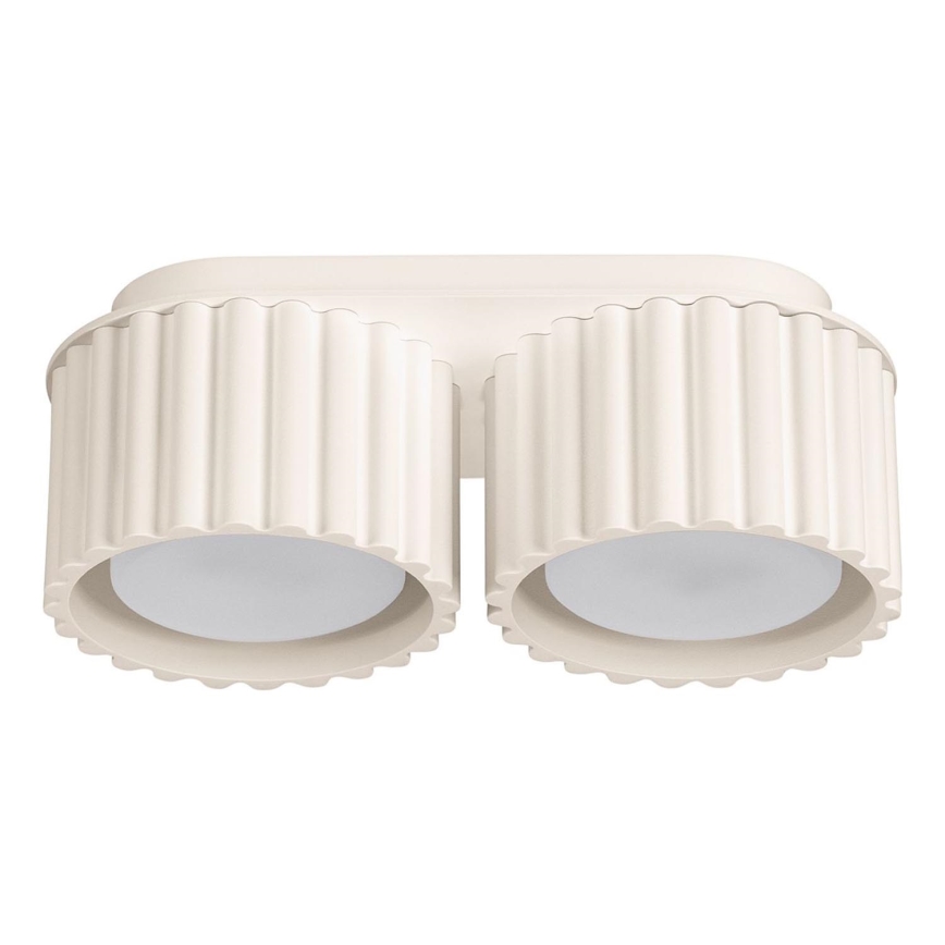 AURA 2xGX53/10W/230V Cream Spotlight