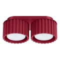 AURA 2xGX53/10W/230V Spotlight, Red