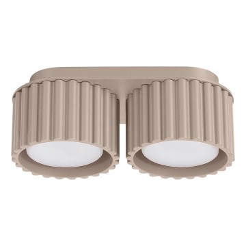 AURA 2xGX53/10W/230V Taupe Spotlight