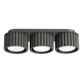 AURA 3xGX53/10W/230V Spotlight, Black