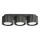 AURA 3xGX53/10W/230V Spotlight, Black
