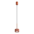 AURA cable pendant light 1xGX53/10W/230V red