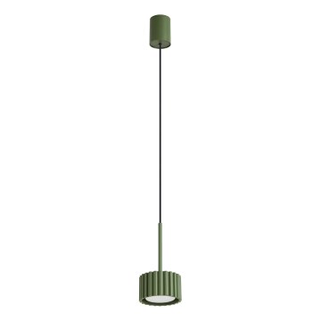 AURA cable-suspended pendant light 1xGX53/10W/230V green