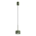 AURA cable-suspended pendant light 1xGX53/10W/230V green