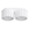 AURA Spot Fixture 2xGX53/10W/230V White