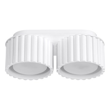 AURA Spot Fixture 2xGX53/10W/230V White