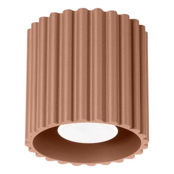 AURA Spotlight 1x GU10/10W/230V, Ø 10 cm, Brown