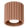 AURA Spotlight 1x GU10/10W/230V, Ø 10 cm, Brown
