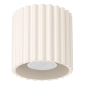 AURA spotlight 1x GU10/10W/230V, Ø 10 cm, cream