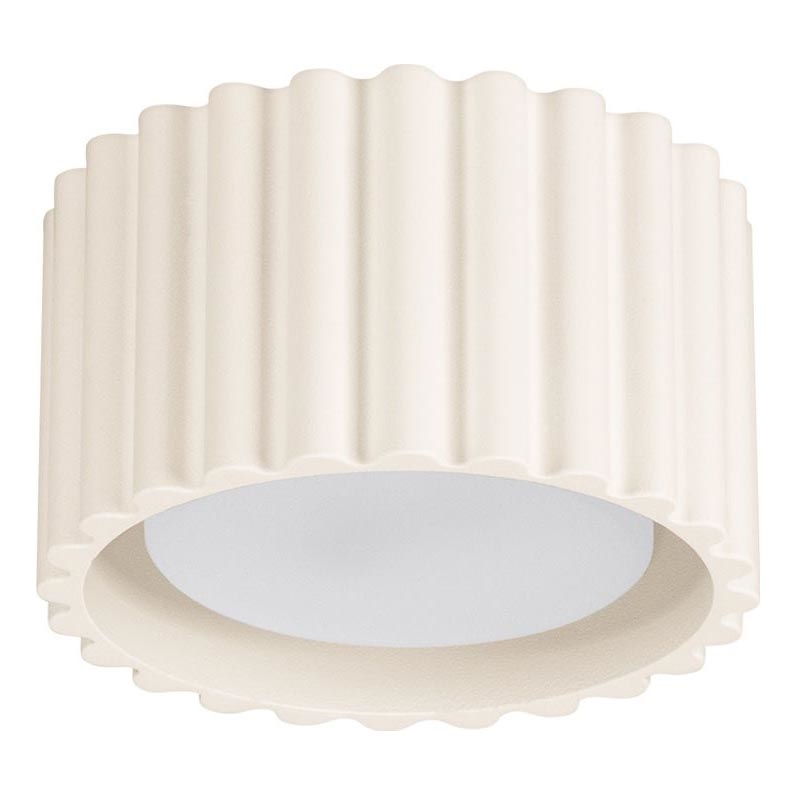 AURA spotlight 1xGX53/10W/230V diameter 10 cm cream