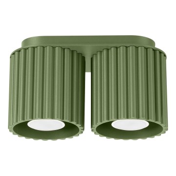 AURA Spotlight 2xGU10/10W/230V, Green
