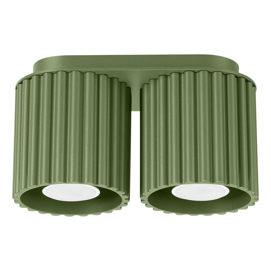 AURA Spotlight 2xGU10/10W/230V, Green