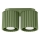 AURA Spotlight 2xGU10/10W/230V, Green