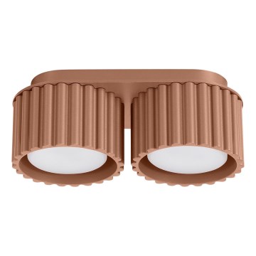 AURA Spotlight 2xGX53/10W/230V, Brown
