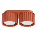 AURA Spotlight 2xGX53/10W/230V Orange