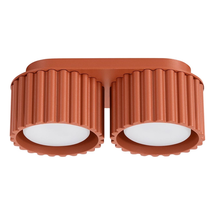 AURA Spotlight 2xGX53/10W/230V Orange