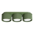 AURA Spotlight 3xGX53/10W/230V, Green