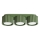 AURA Spotlight 3xGX53/10W/230V, Green