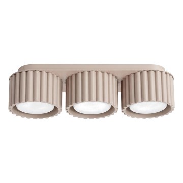 AURA spotlight 3xGX53/10W/230V taupe